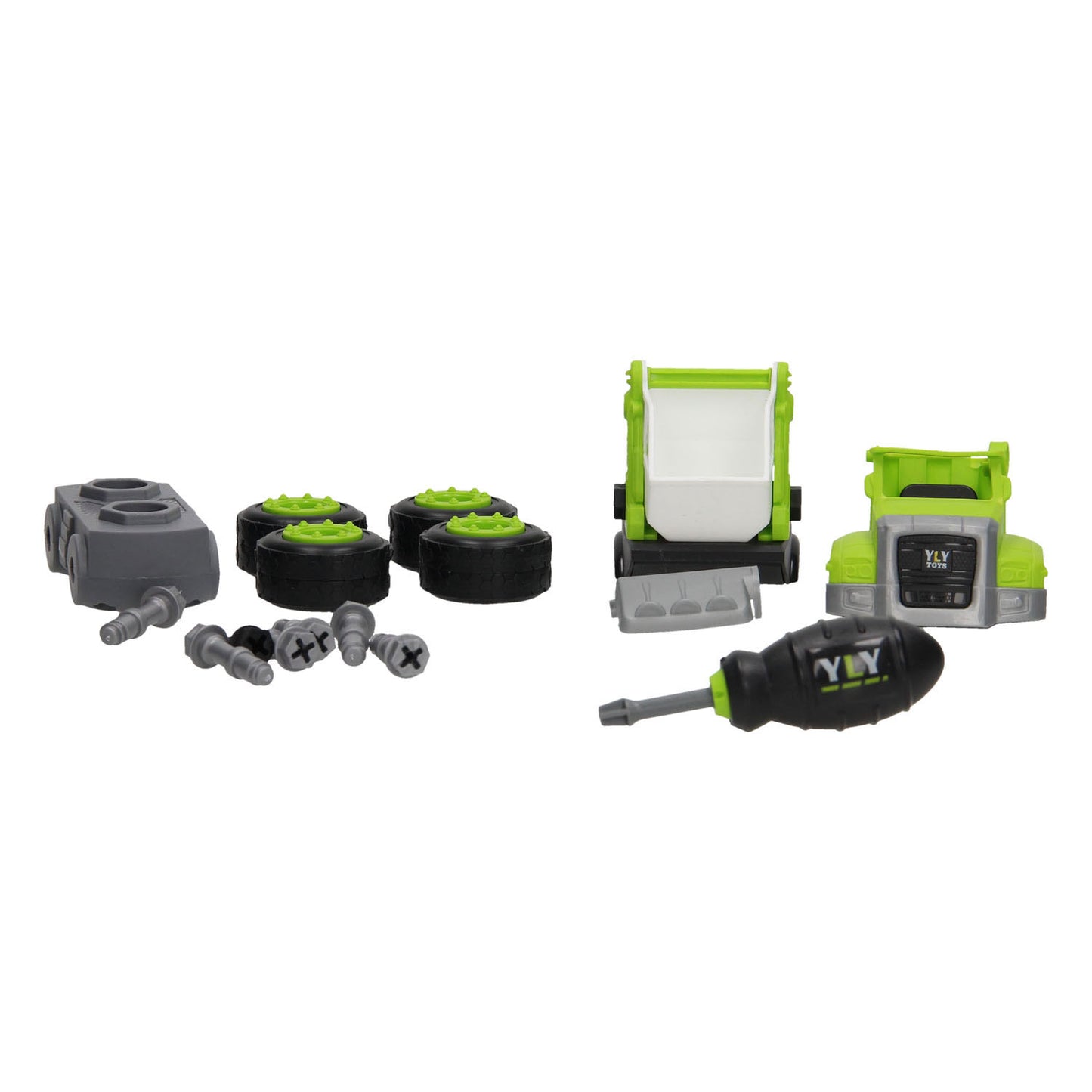 Coffre de rangement pour construire votre propre véhicule - vert