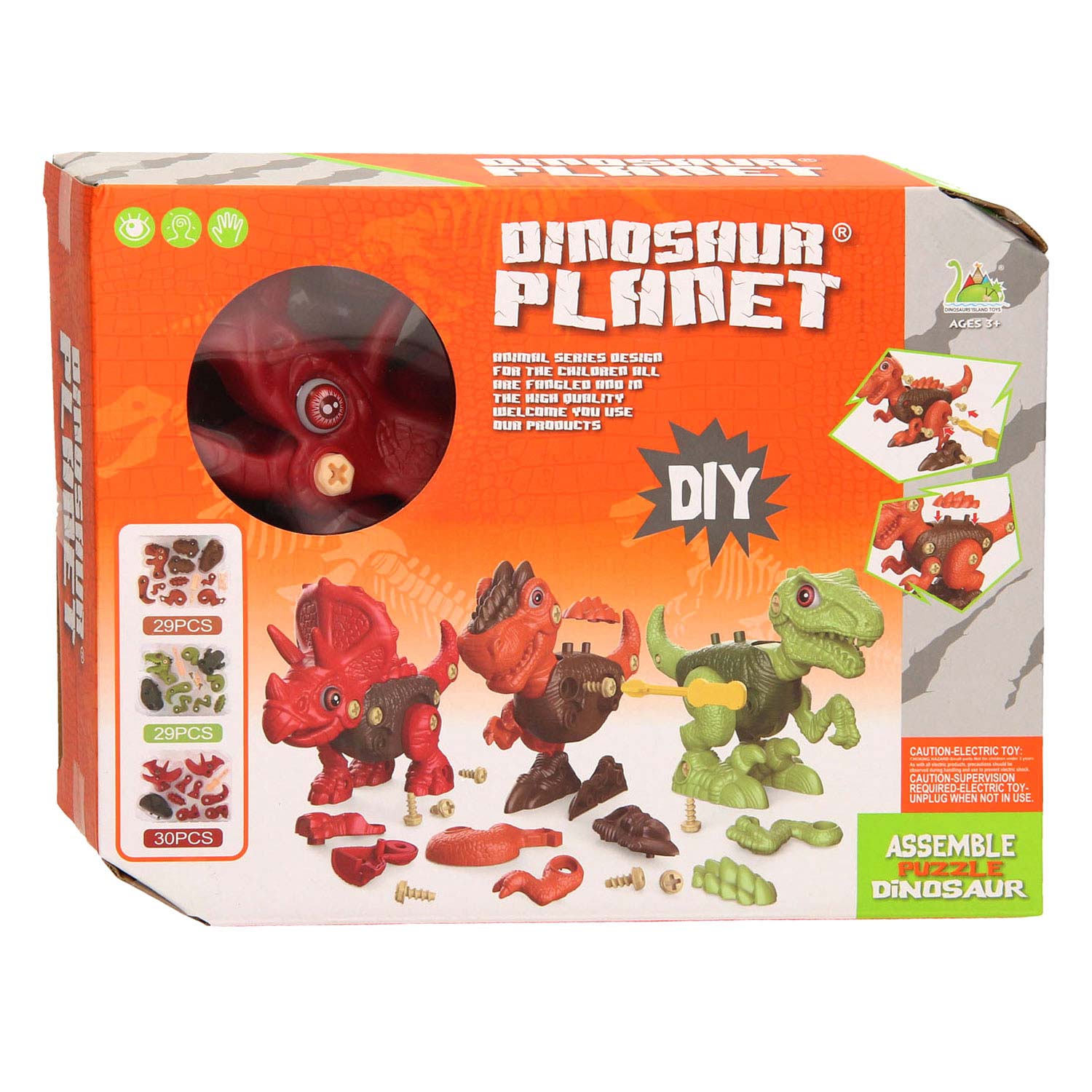 Les triceratops construisent votre propre dino
