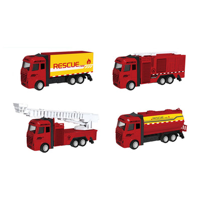 Camion rétractable rouge