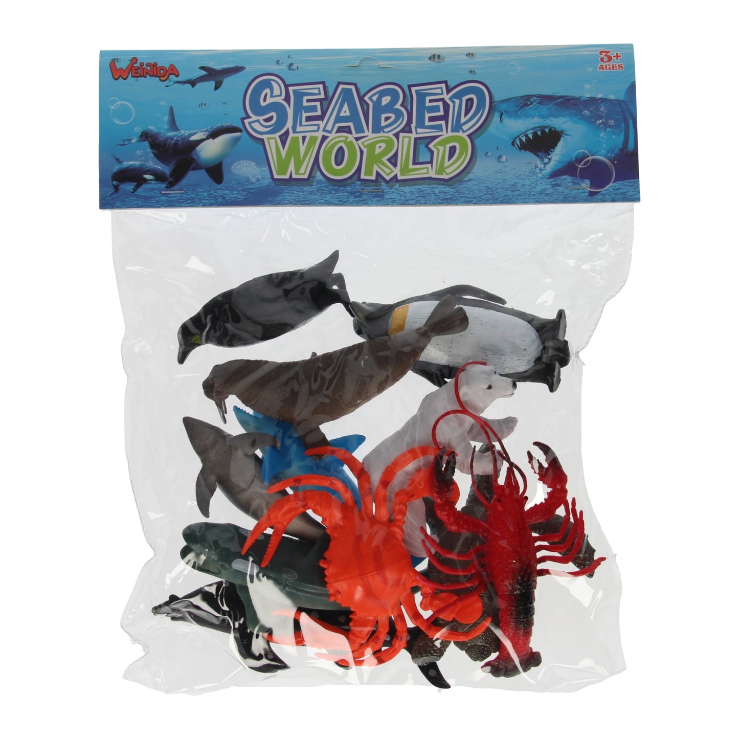 Grands figures de jeu Oceant Animals, 11e.