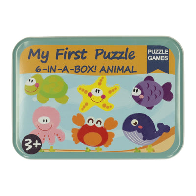 Mes 6 premiers puzzles dans le monde tan sous-marin