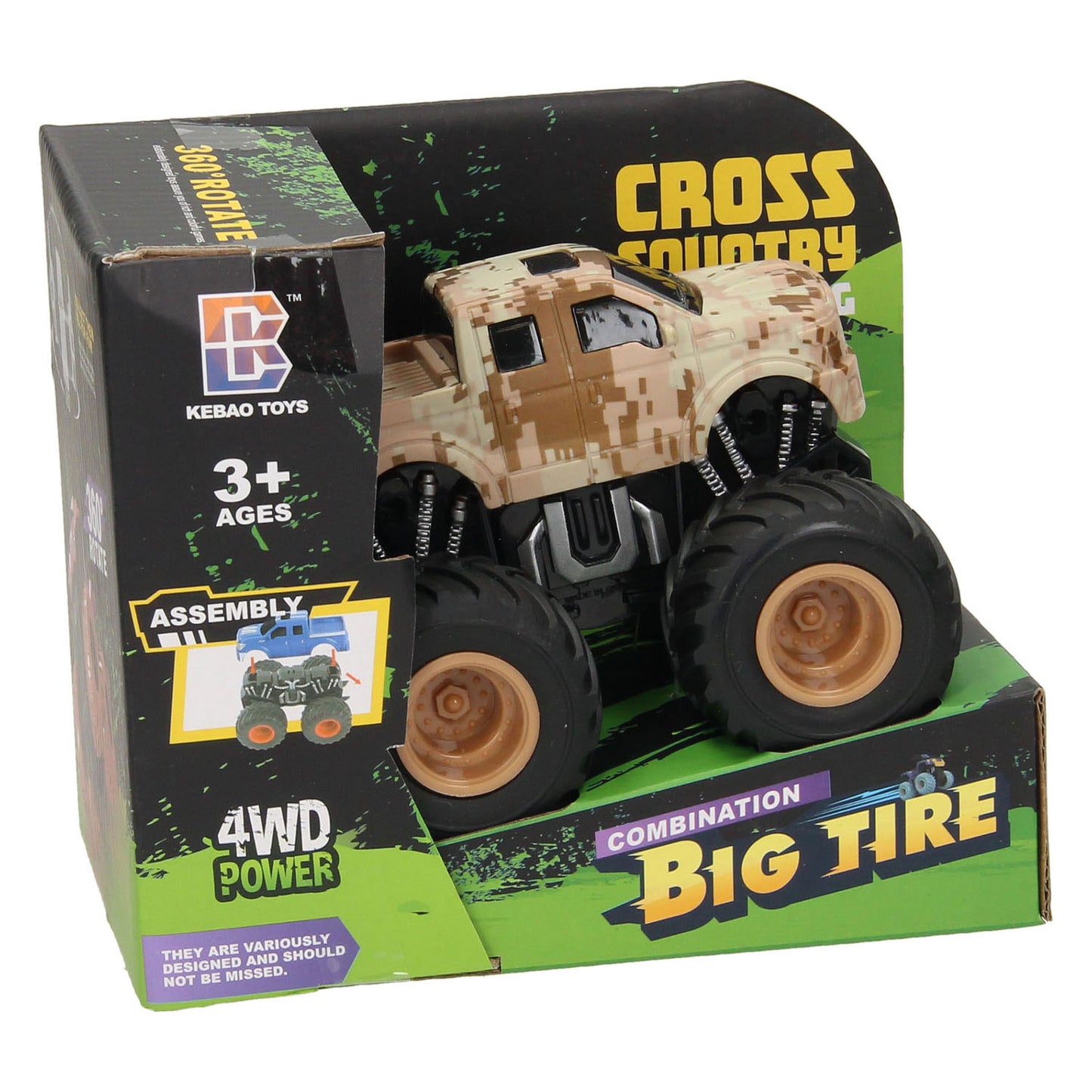 Voiture de camouflage de cross-country