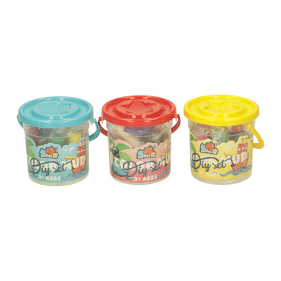 Argile en fût - 9 couleurs d'argile - 13 pcs.