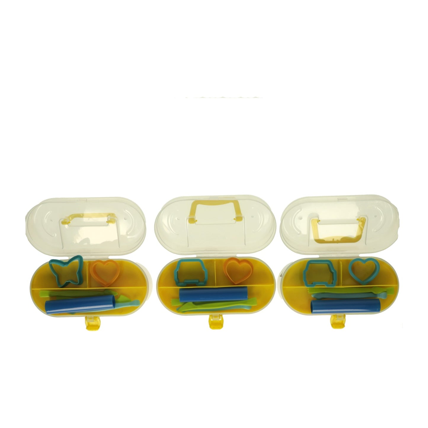 Coffret d'argile dans un coffret de rangement - 16 couleurs d'argile
