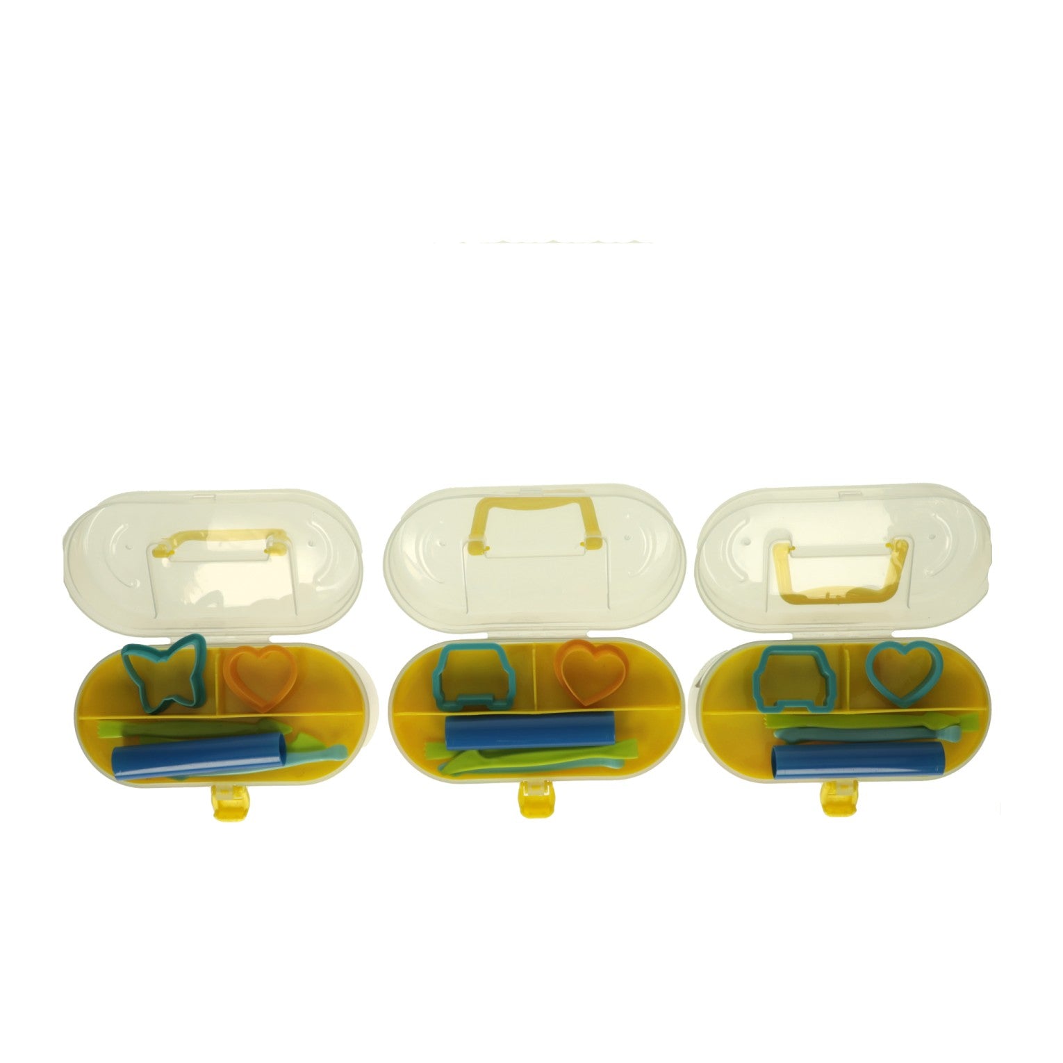 Coffret d'argile dans un coffret de rangement - 16 couleurs d'argile
