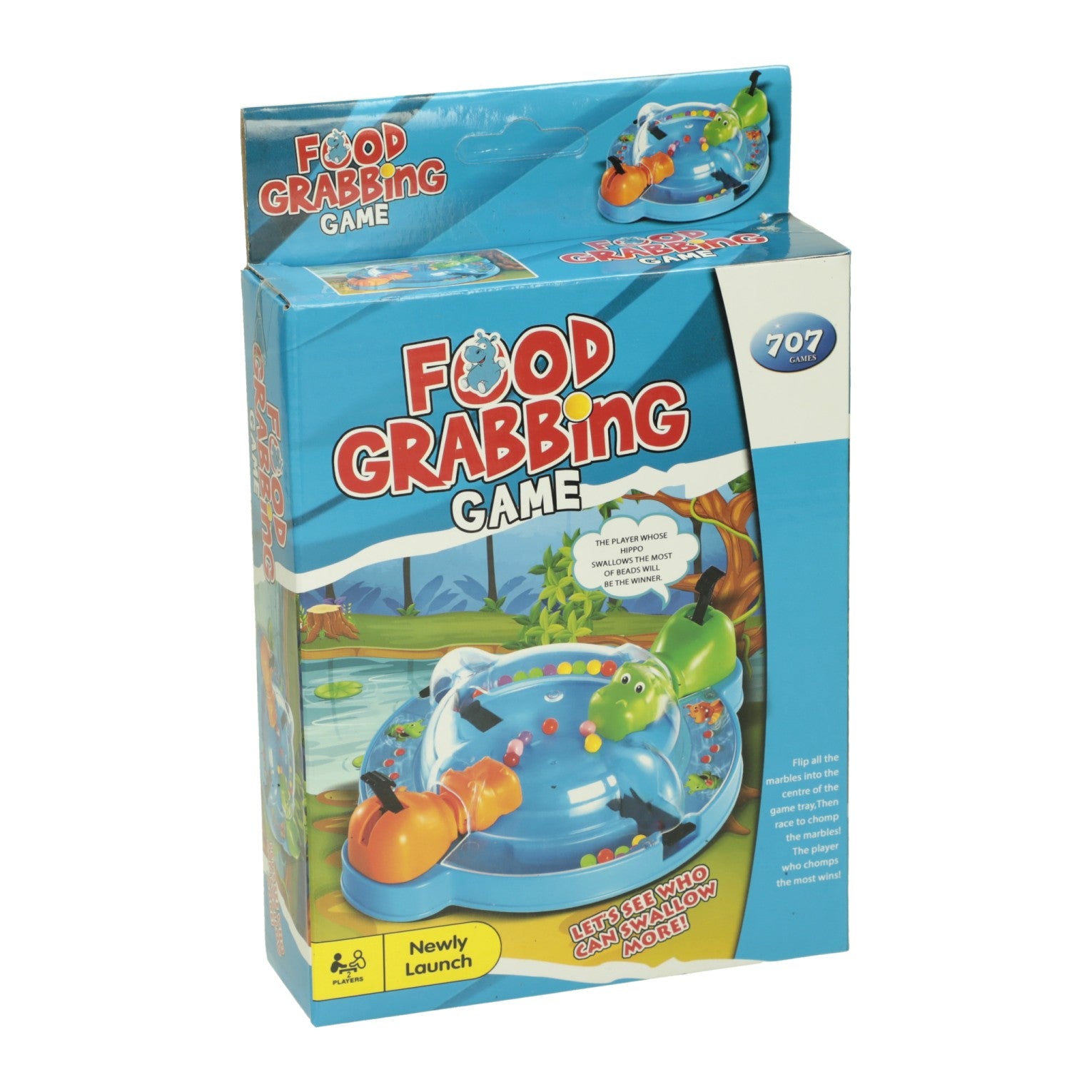 Duel alimentaire avec des hippopotames, un jeu d'enfant