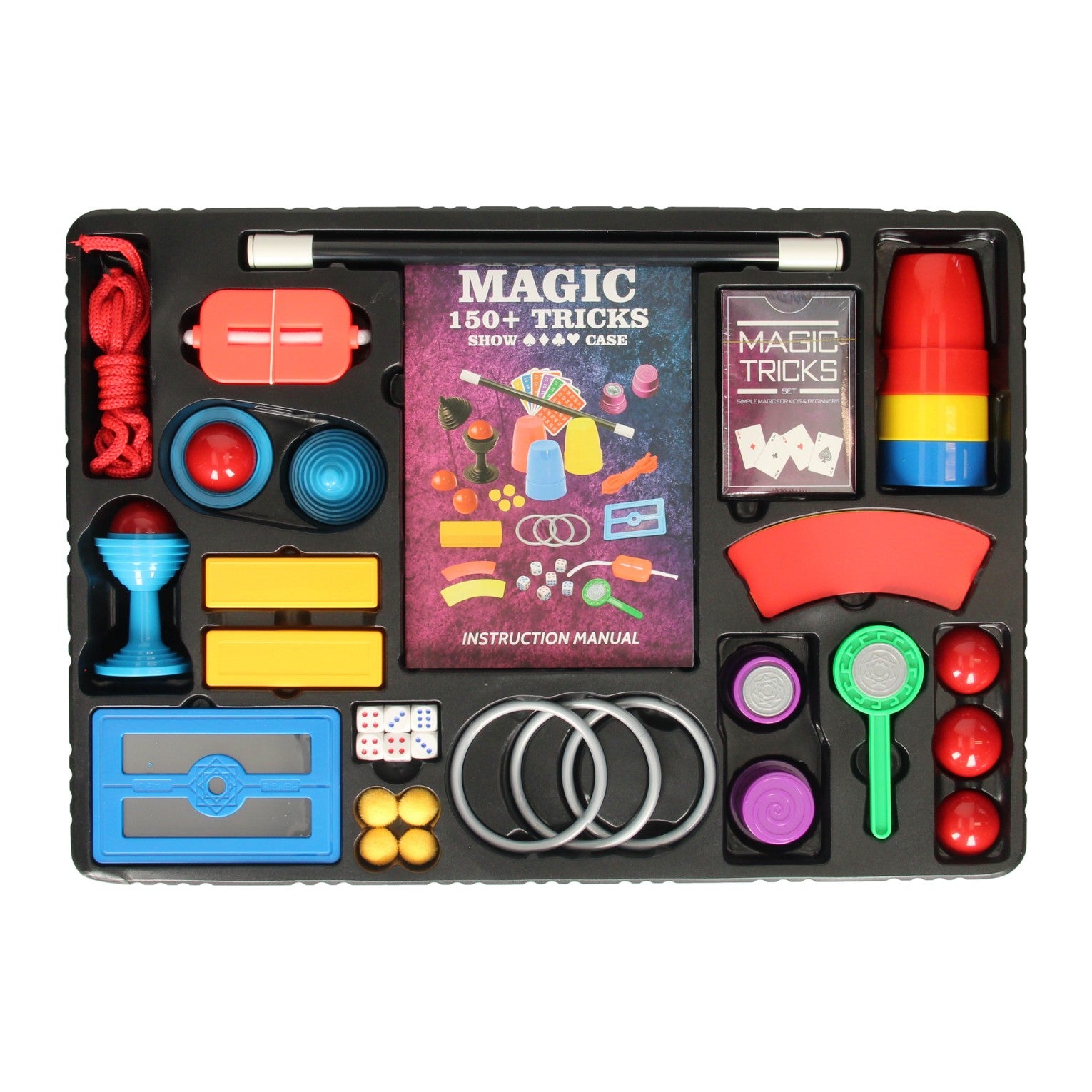 Set de magie, plus de 150 tours