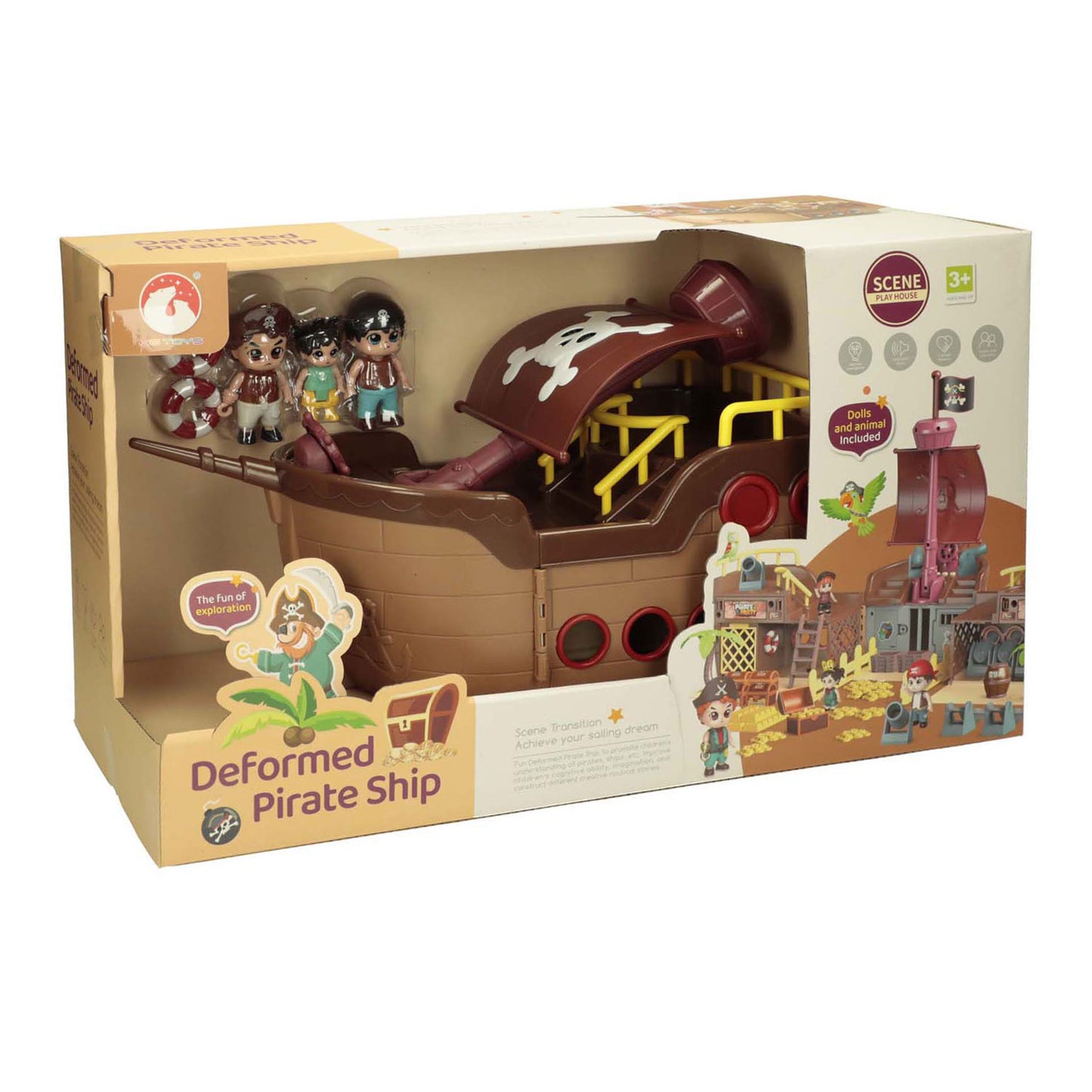 jouer au bateau pirate set