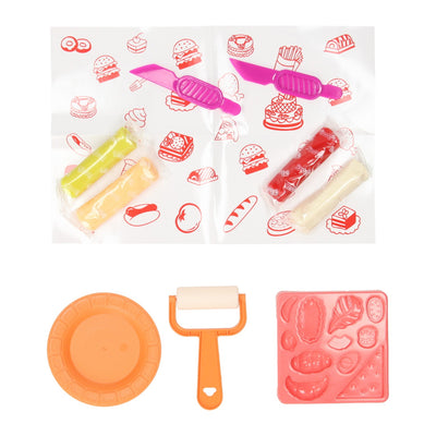 Sandwich alimentaire en argile - 4 couleurs d'argile