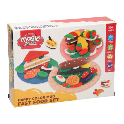 Set déjeuner de luxe en argile - 5 couleurs d'argile