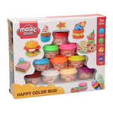 Set d'argile 10 couleurs plein de goodies - afbeelding 1