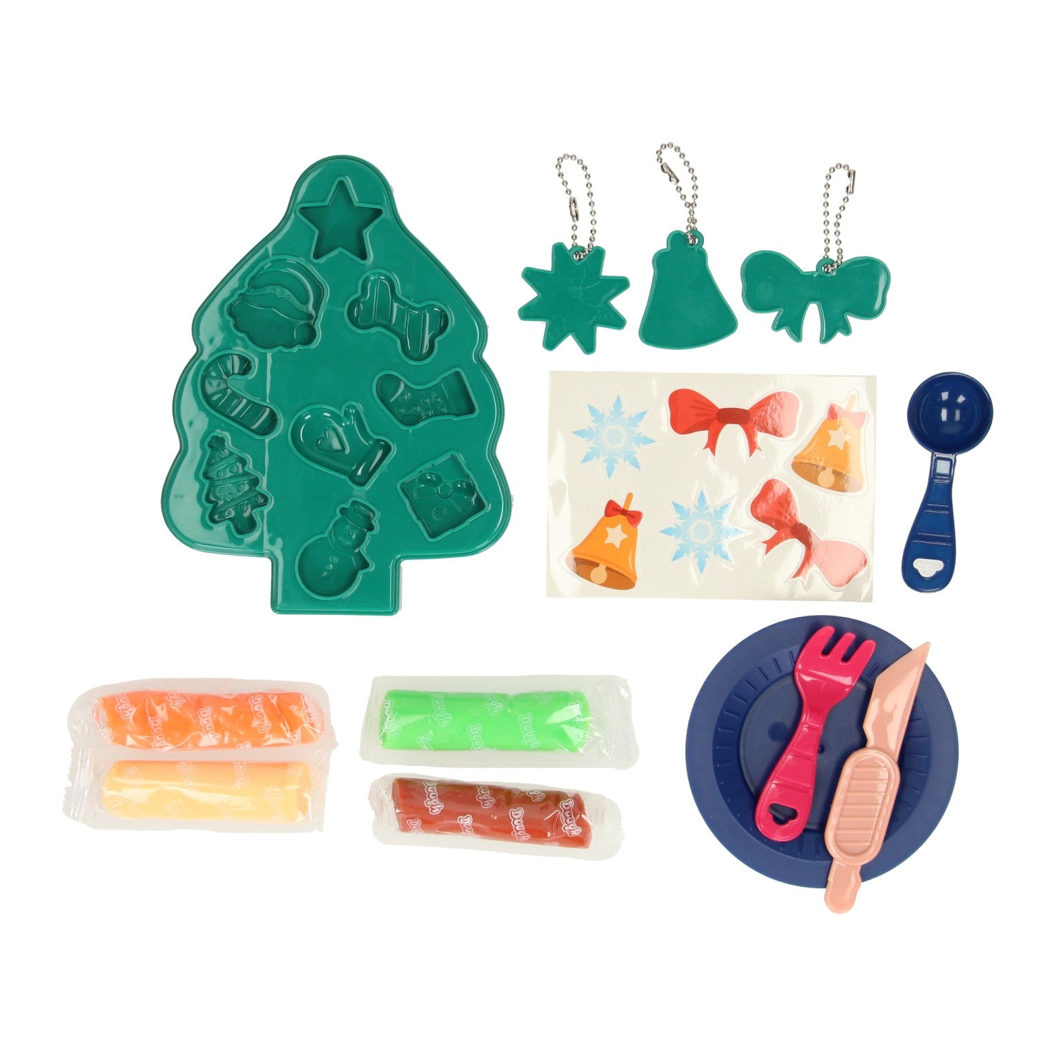 Argilez vos propres pendentifs de Noël - 4 pots en argile
