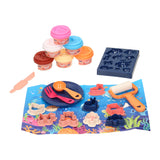 Set en argile monde sous-marin - 6 pots en argile - afbeelding 2