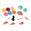 Set en argile Dino World - 6 pots en argile