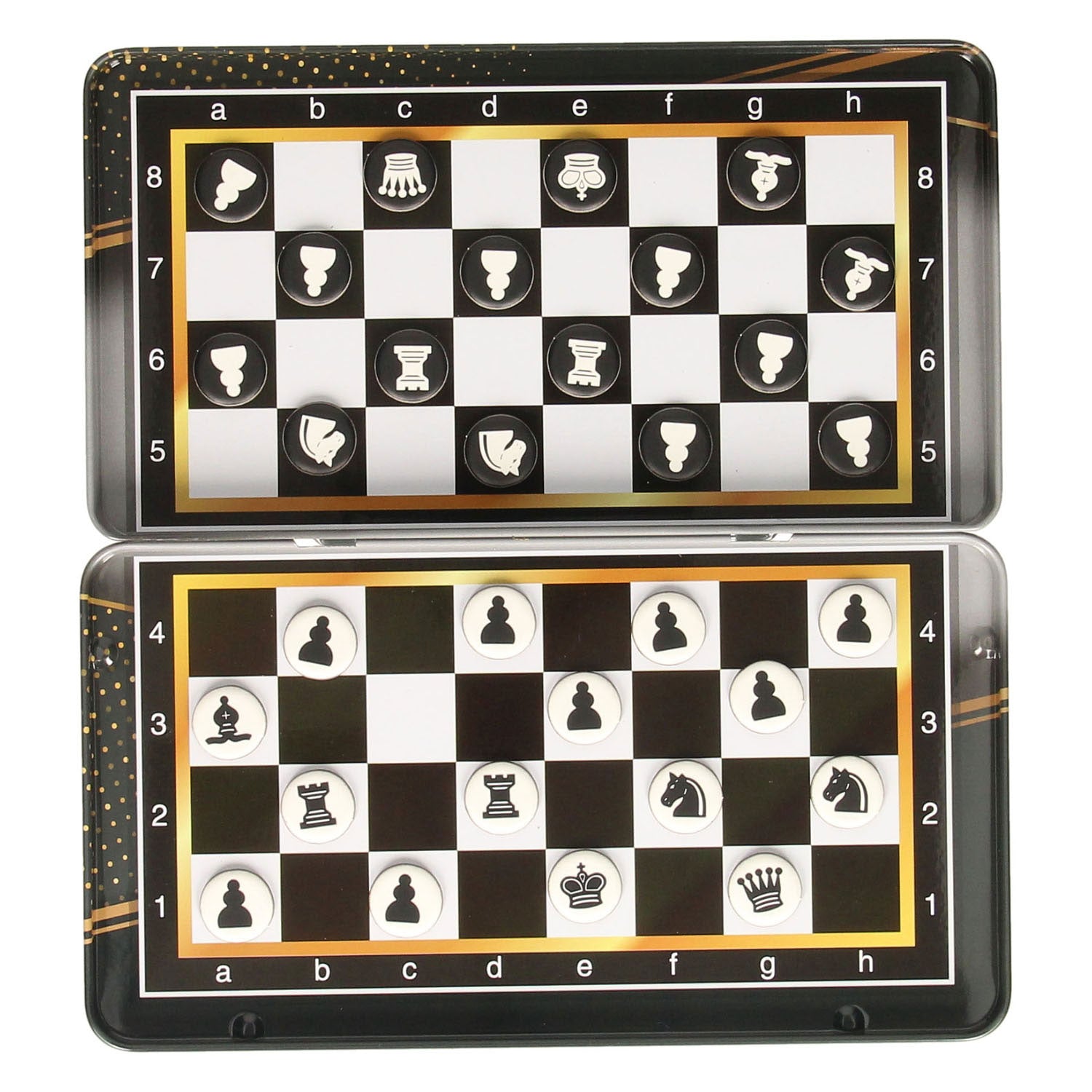 Jeu d'échecs magnétique en blik
