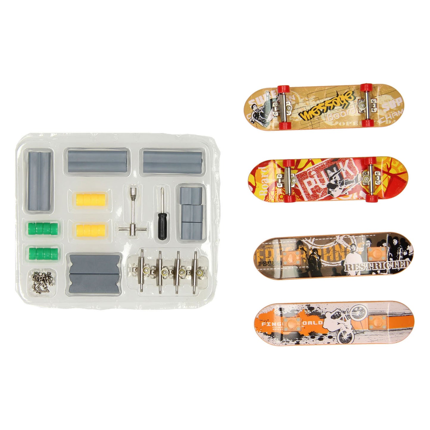 Ensemble de skateboard doigt