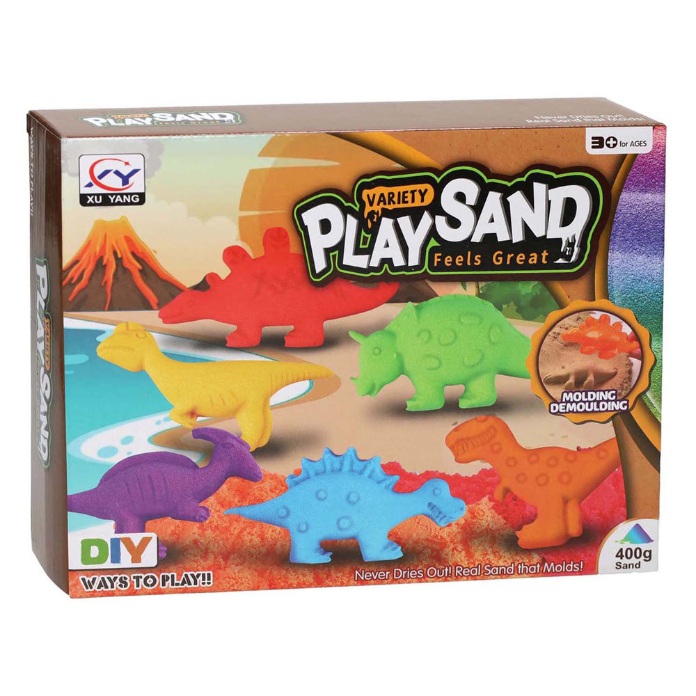 Sable de jeu dinosaure, 400gr