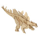 Kit de construction dinosaure 3D stégosaure en bois