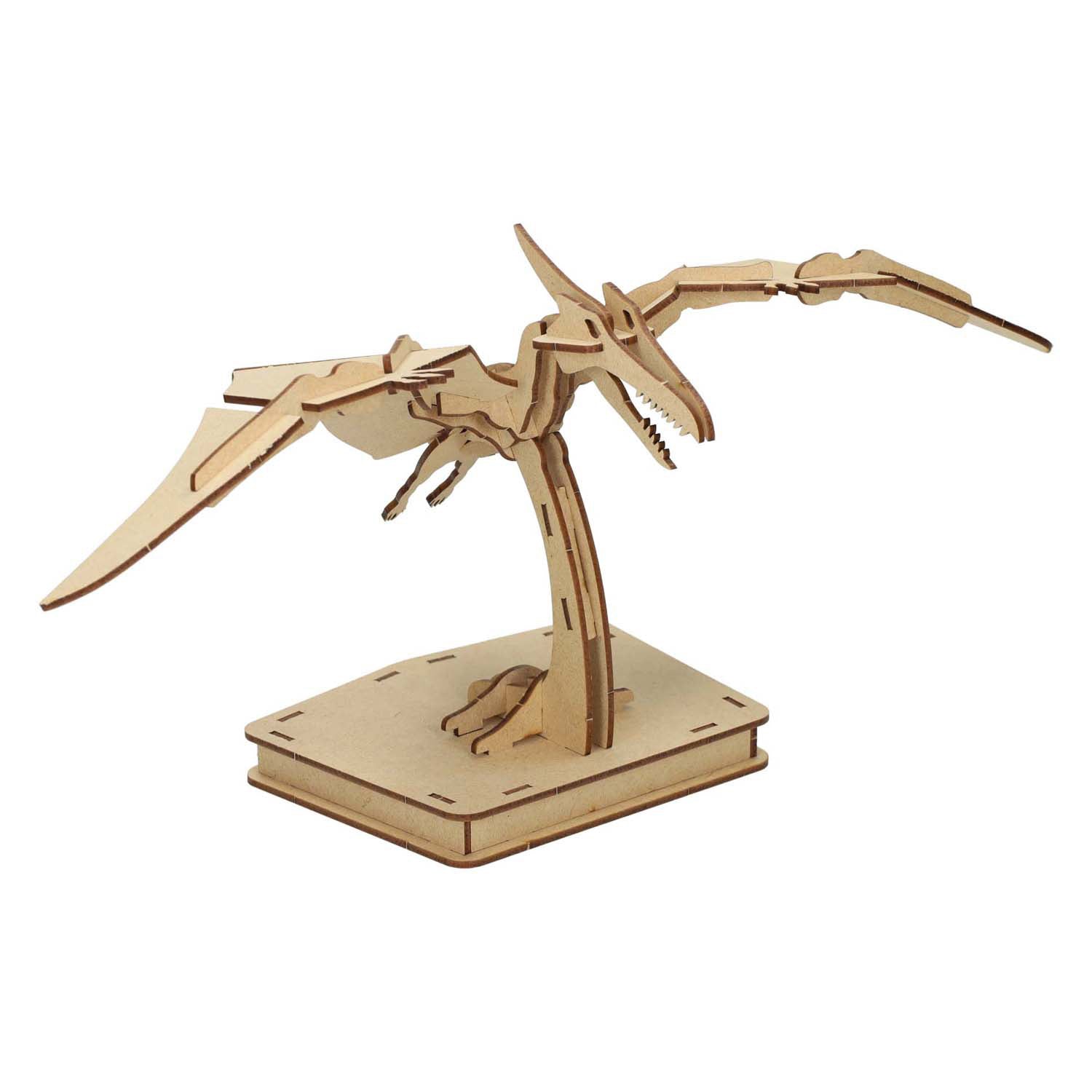 Kit de construction en bois dinosaure ptérosaure 3D