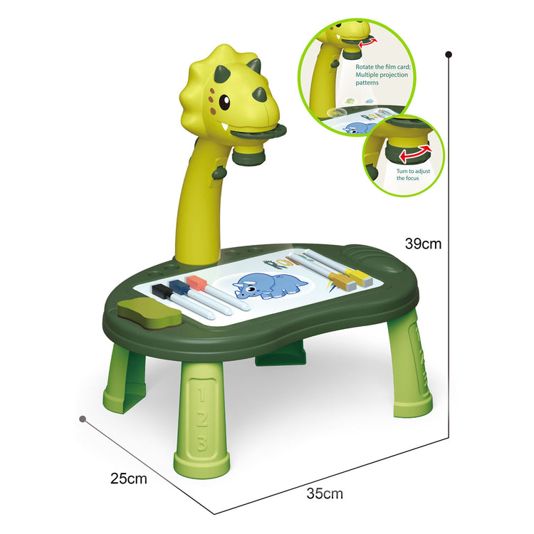 Table à dessin dino, 34dlg.