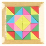 Triangles de tangram en bois - afbeelding 2