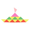 Triangles de tangram en bois