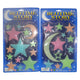 Lueur dans le noir, couleur lune et étoiles