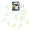 Espace lumineux dans le noir, 16 pcs.