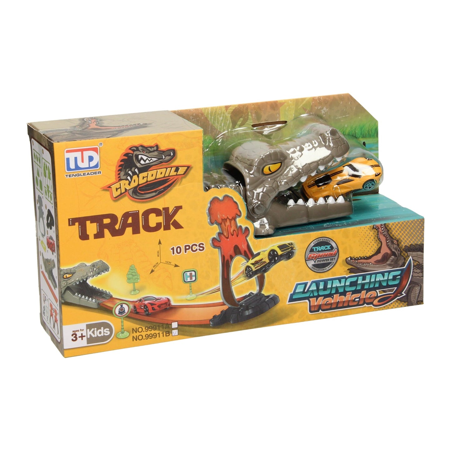 Ensemble Crocodile Auto Launchbaan