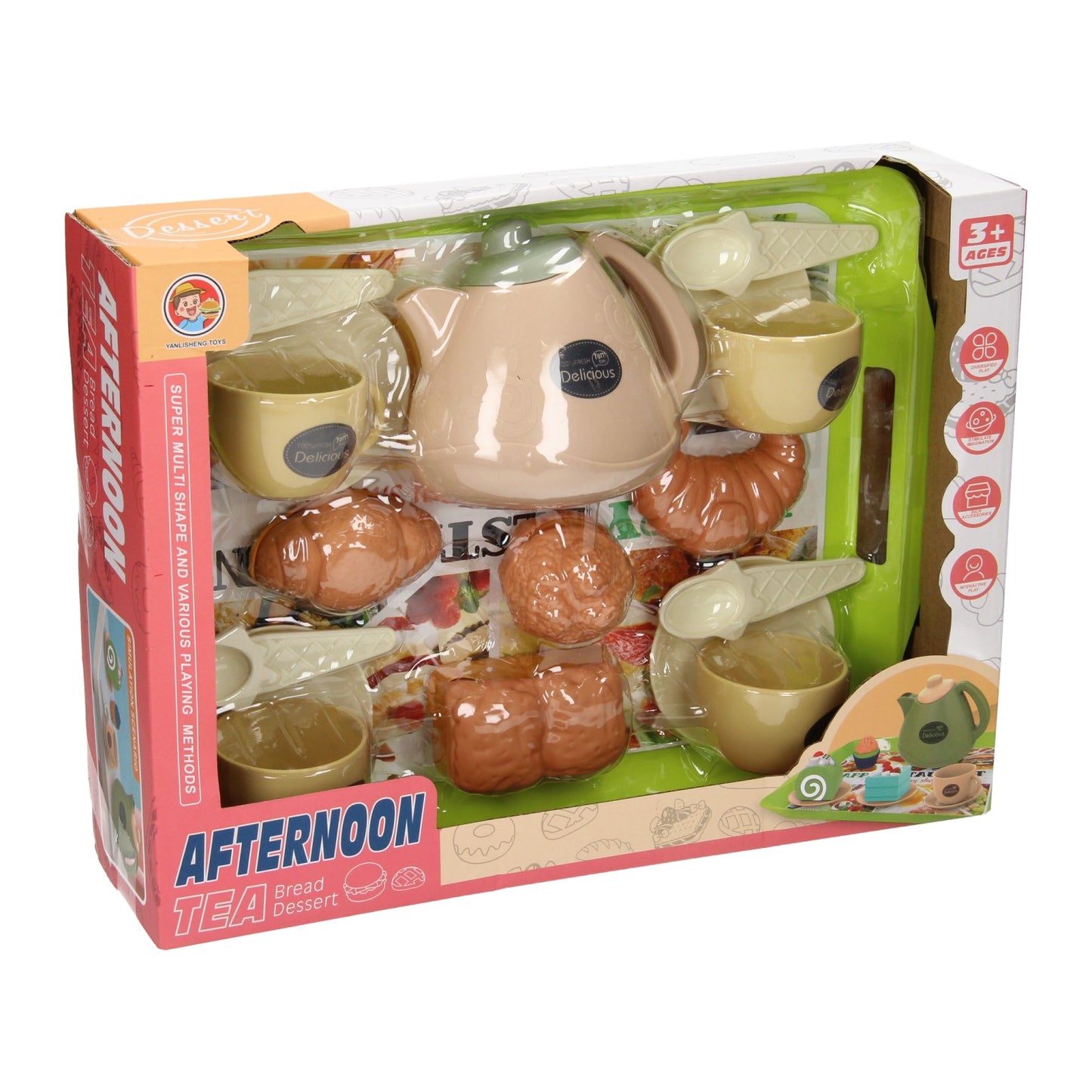 playet playetSet Breakfast Tea set