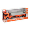 camion avec conteneur de déchets