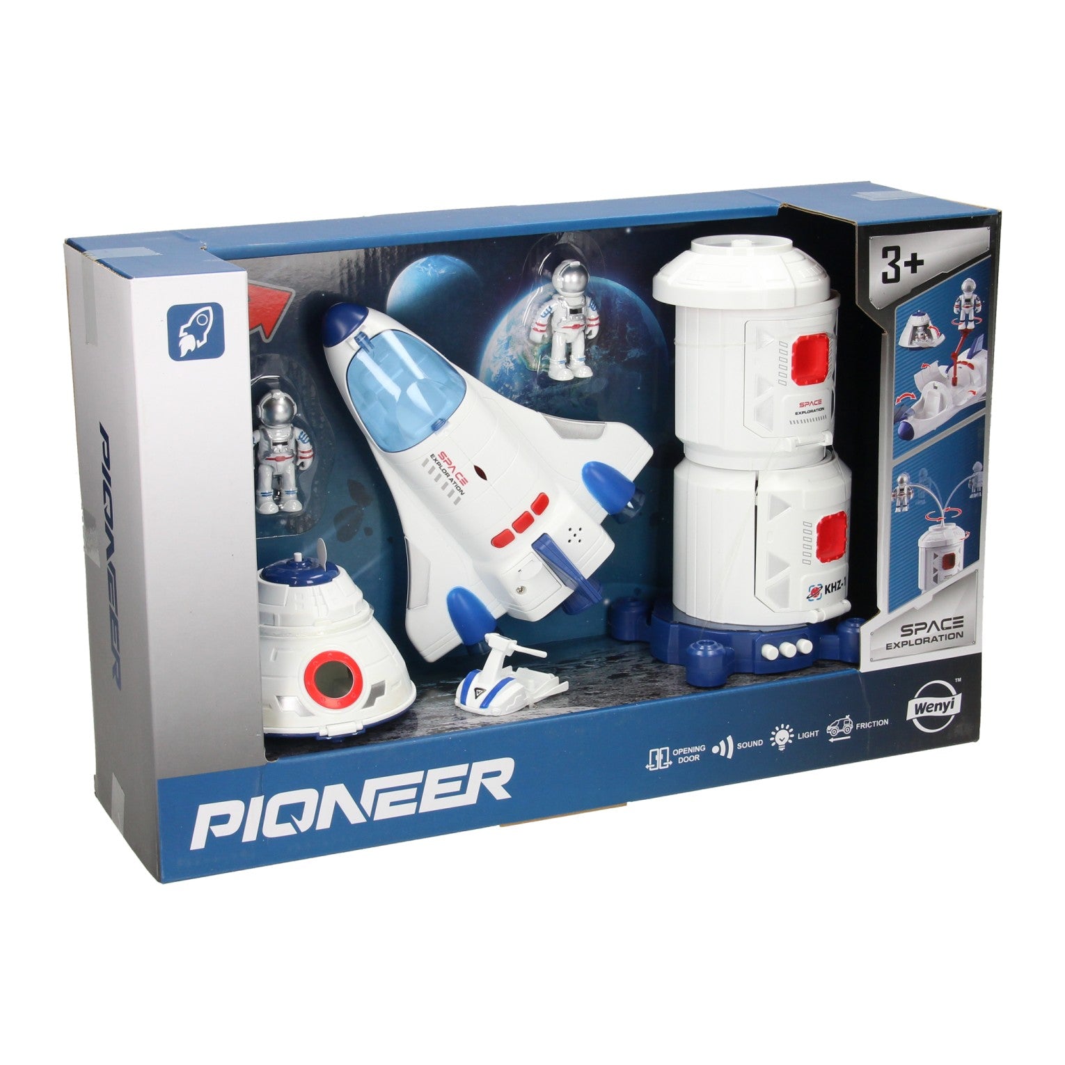 Set spatial complet, 3 astronautes