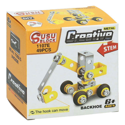 Véhicule de construction en kit de construction métallique