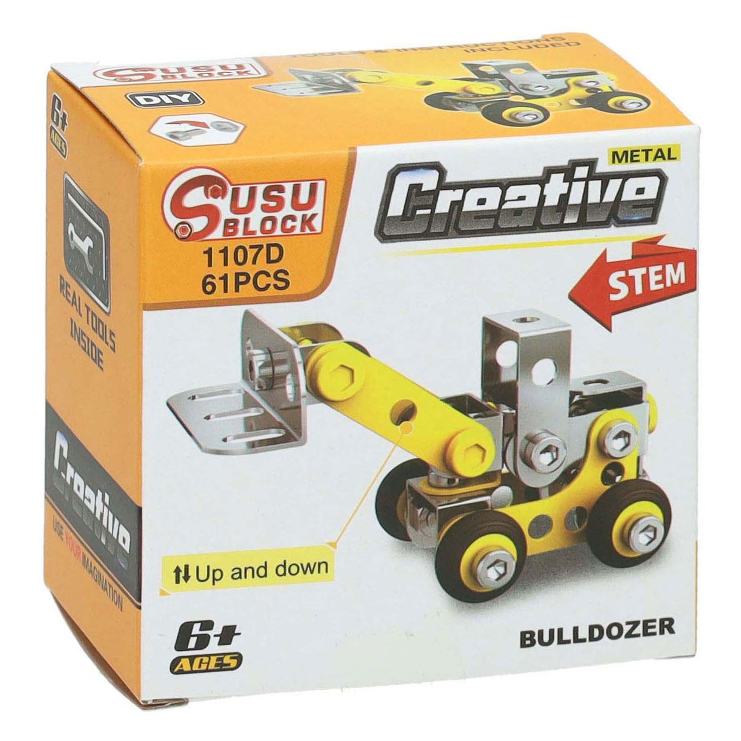 Véhicule de construction en kit de construction métallique