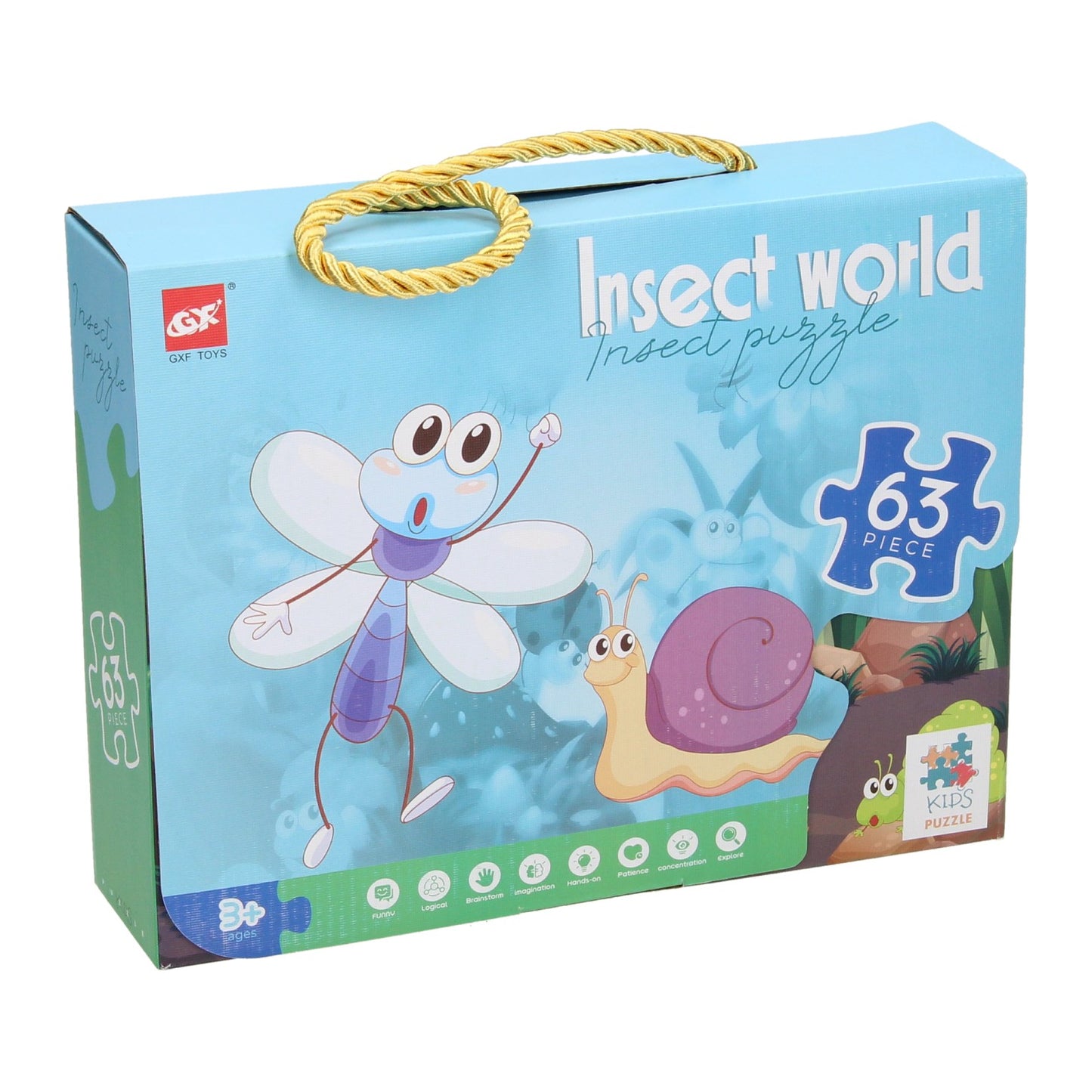 Puzzle Insect World, 63rs.