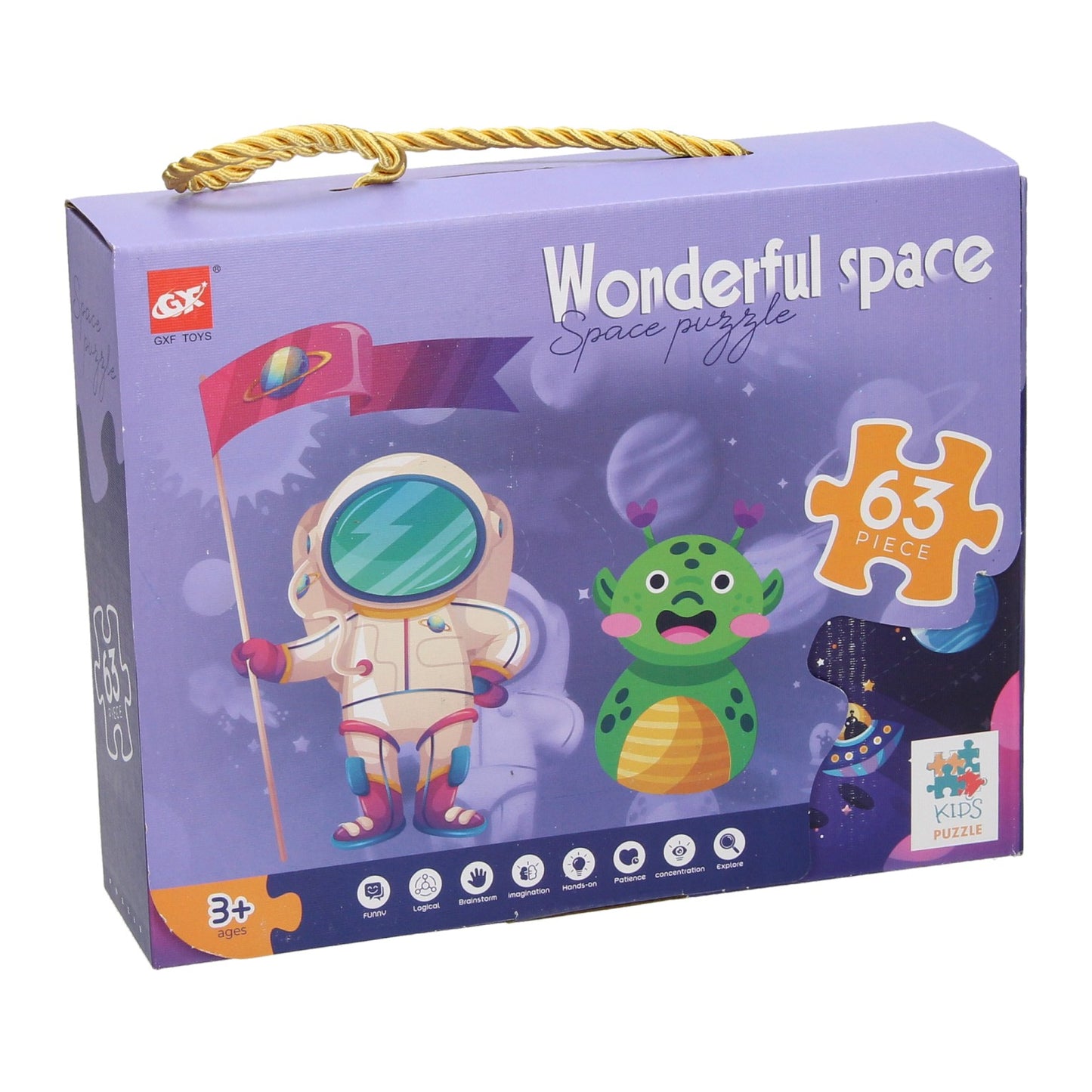 Ligne Puzzle Space Travel, 63rst.