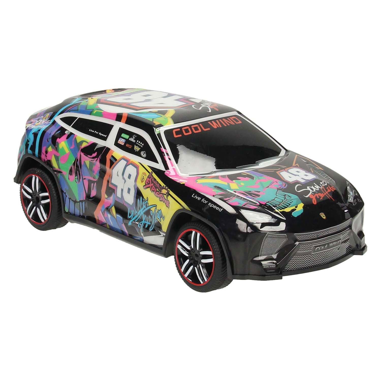 RC RC GRAFFICE SOILDBODY CAR VOLE RCARET