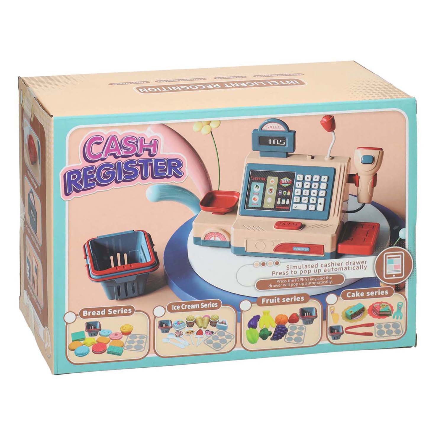 Ensemble de trésorerie de jouets avec accessoires