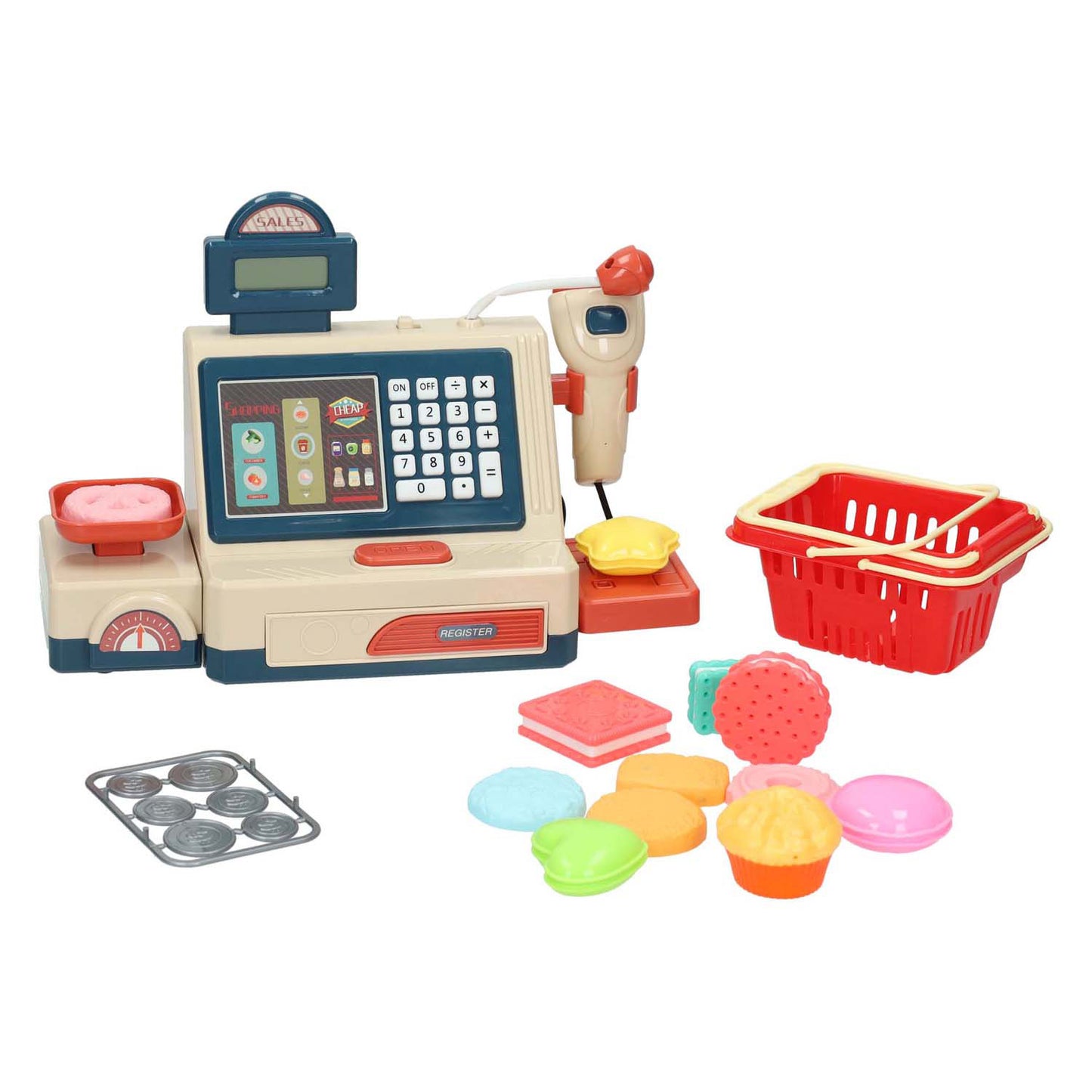 Ensemble de trésorerie de jouets avec accessoires