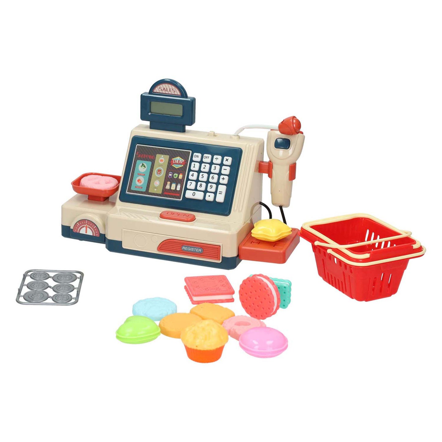 Ensemble de trésorerie de jouets avec accessoires