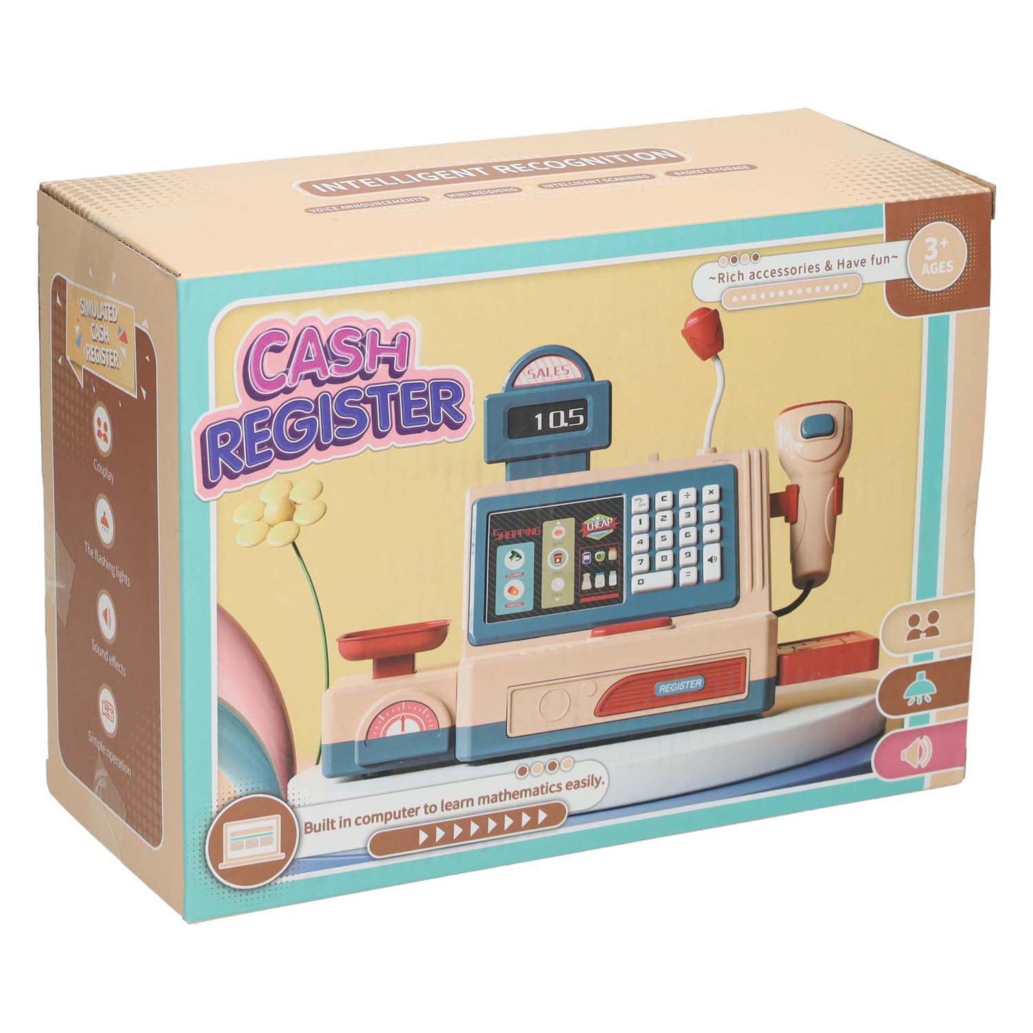 Ensemble de trésorerie de jouets avec accessoires