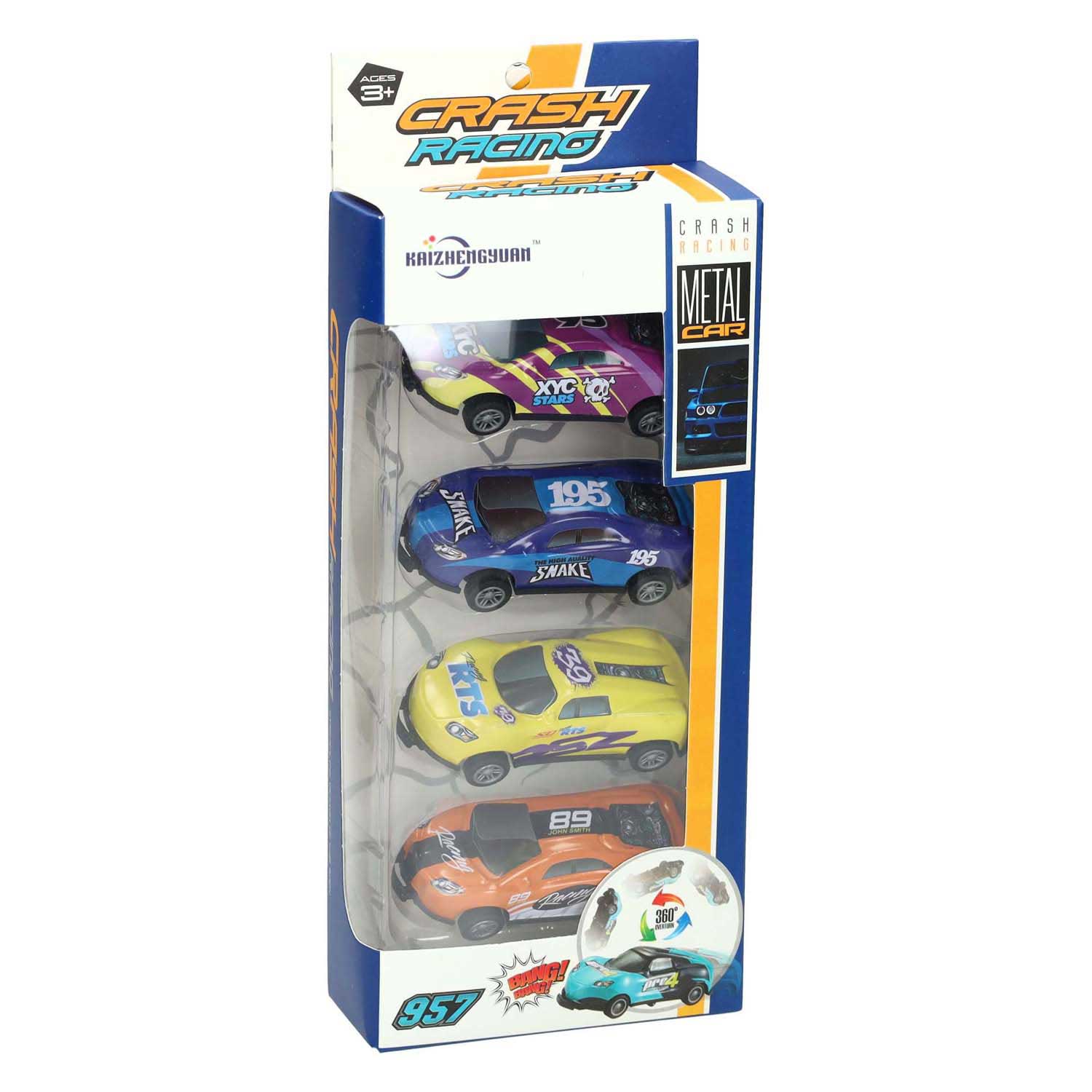 Ensemble de traction arrière pour voiture de course - 4 pcs.