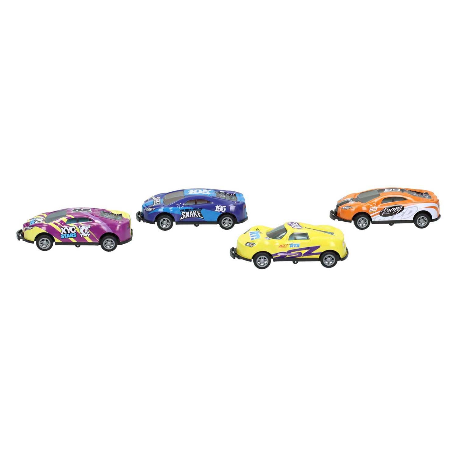 Ensemble de traction arrière pour voiture de course - 4 pcs.