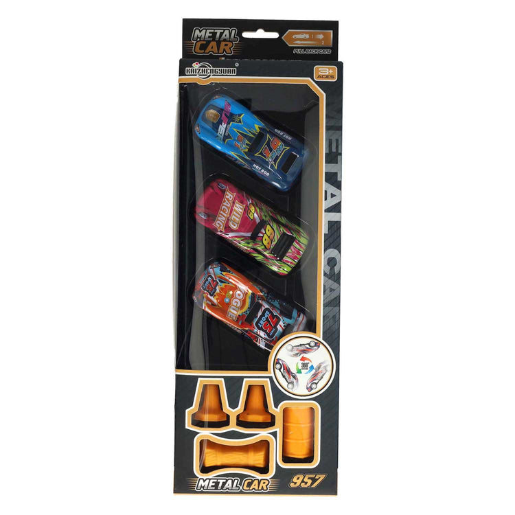 Ensemble de traction arrière pour voiture de course - 3 pcs.