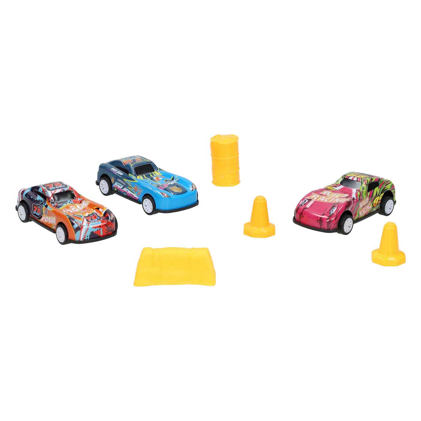 Ensemble de traction arrière pour voiture de course - 3 pcs.