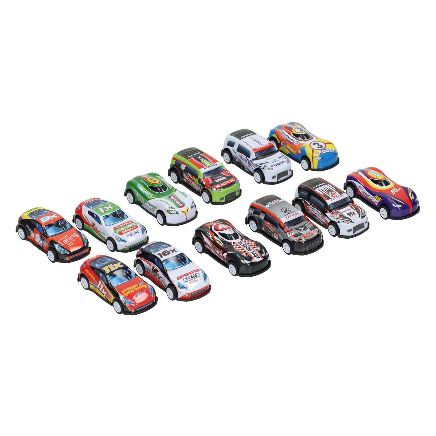 Ensemble de traction pour voiture en super métal - paquet de 12