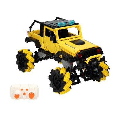 Ensemble de blocs de construction contrôlables Rc Happy build, camionnette – 1490 pièces.