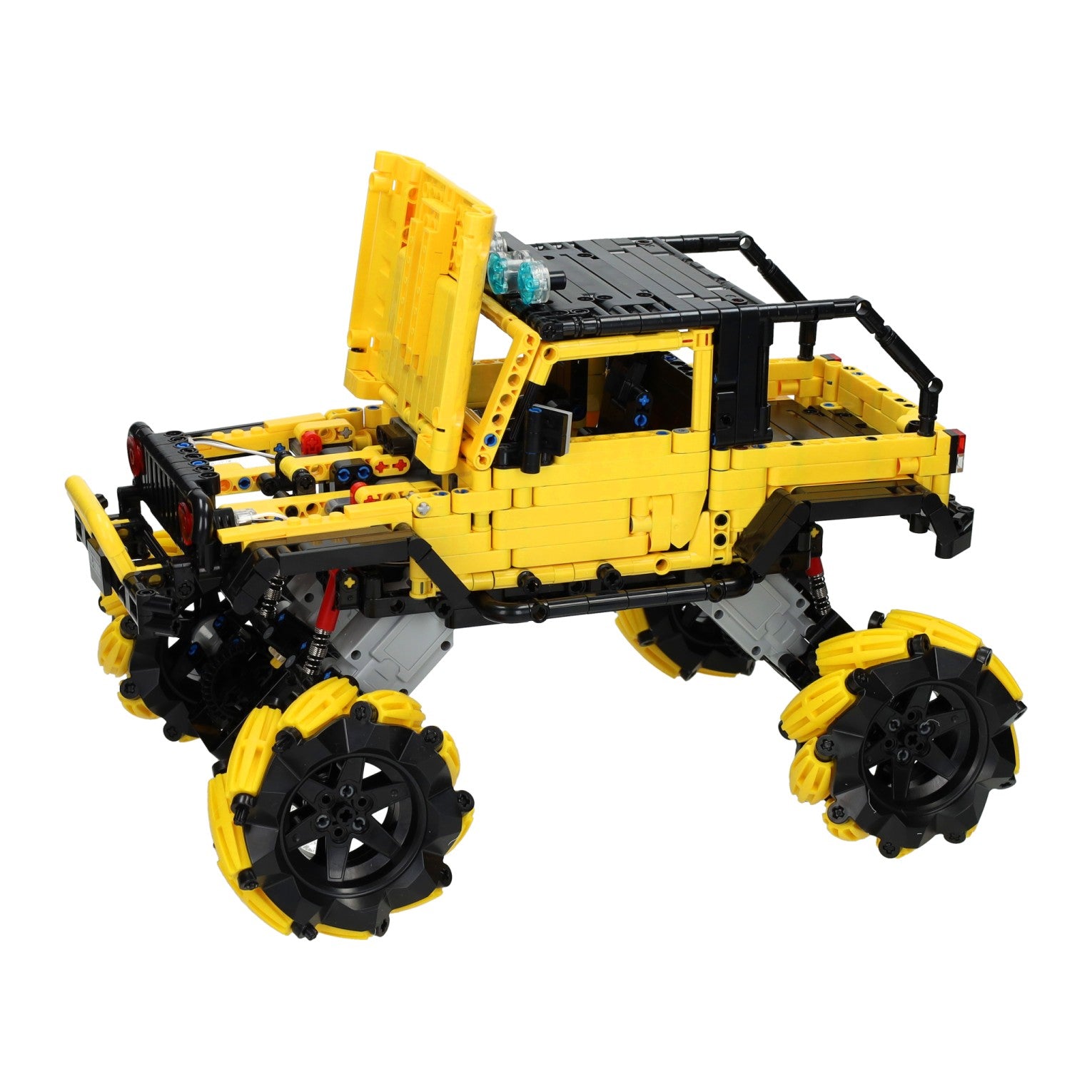 Ensemble de blocs de construction contrôlables Rc Happy build, camionnette – 1490 pièces.