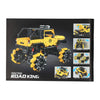 Ensemble de blocs de construction contrôlables Rc Happy build, camionnette – 1490 pièces.