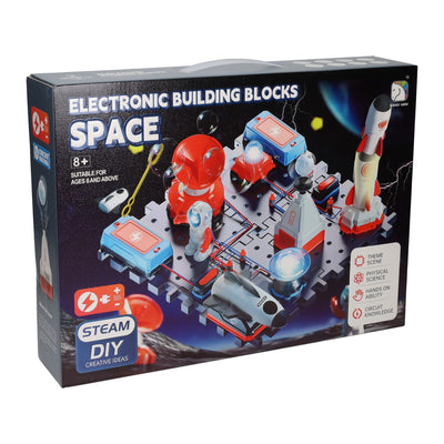 Espace de jeu de construction électrique électronique scientifique